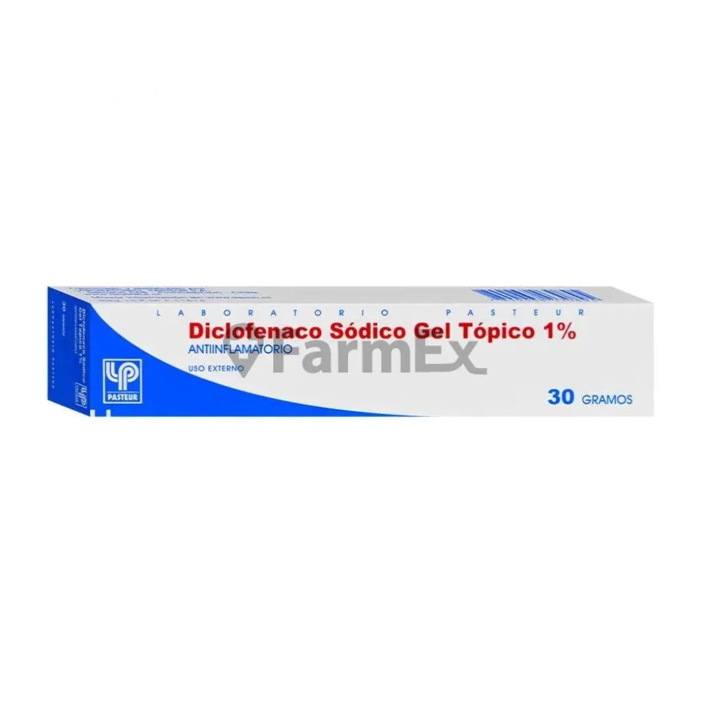 Diclofenaco Sódico Gel Tópico 1% x 30 g PASTEUR